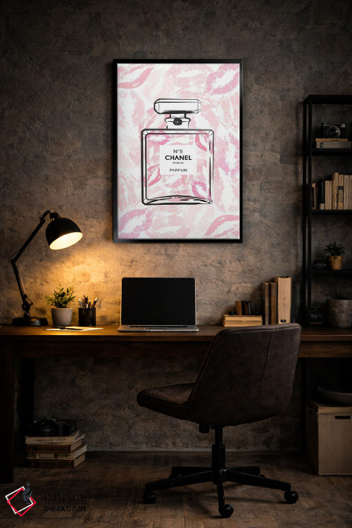 تابلو دکوراتیو بوسه شنل اثر مارتینا پاولوا - D6B