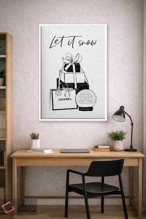 تابلو دکوراتیو زمستان شانل اثر مارتینا پاولوا - D1W