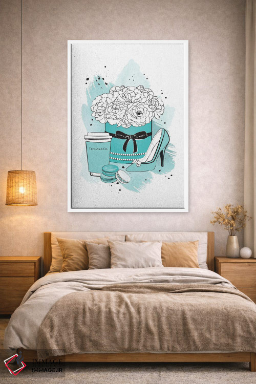 تابلو دکوراتیو استراحت تیفانی اثر مارتینا پاولوا - D1W