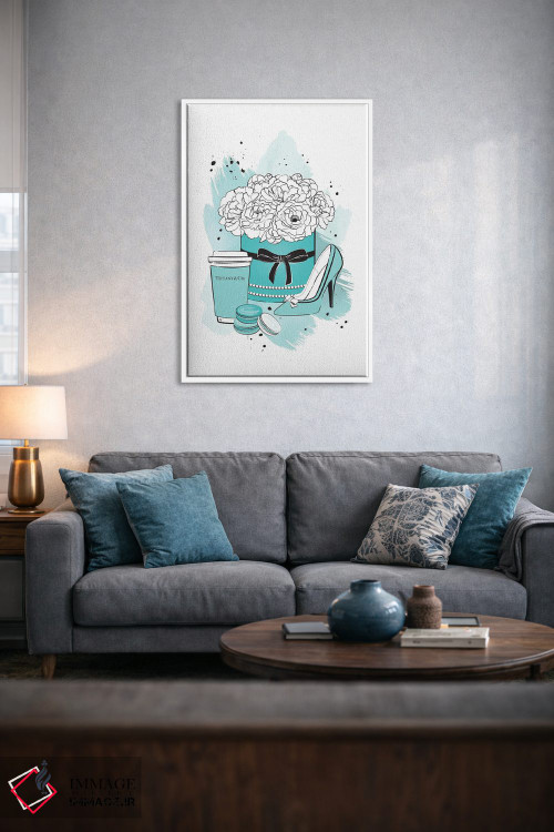 تابلو دکوراتیو استراحت تیفانی اثر مارتینا پاولوا - D2W