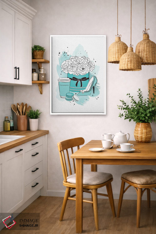 تابلو دکوراتیو استراحت تیفانی اثر مارتینا پاولوا - D4W