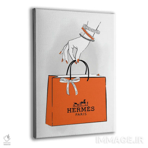 تابلو دکوراتیو دست هرمس اثر مارتینا پاولوا - نمای پرسپکتیو محصول