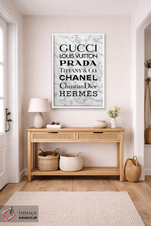 تابلو دکوراتیو برندهای مرمری اثر مارتینا پاولوا - D5W