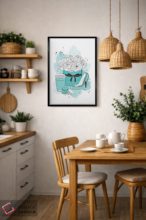 تابلو دکوراتیو استراحت تیفانی اثر مارتینا پاولوا - D5B