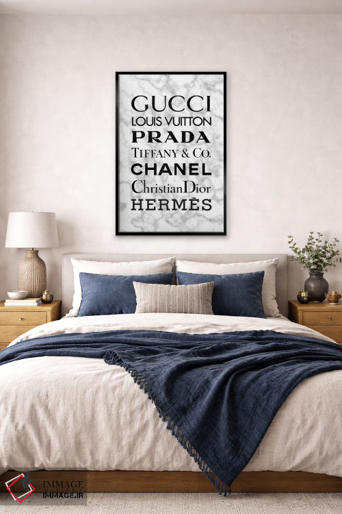 تابلو دکوراتیو برندهای مرمری اثر مارتینا پاولوا - D6B