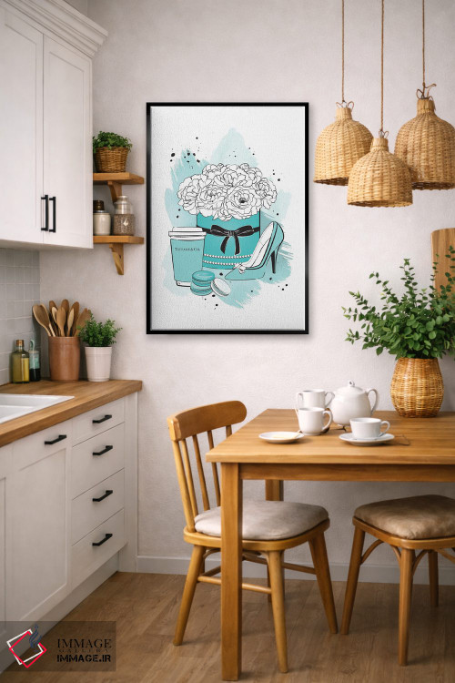 تابلو دکوراتیو استراحت تیفانی اثر مارتینا پاولوا - D6B