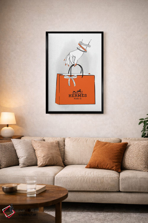 تابلو دکوراتیو دست هرمس اثر مارتینا پاولوا - D3B