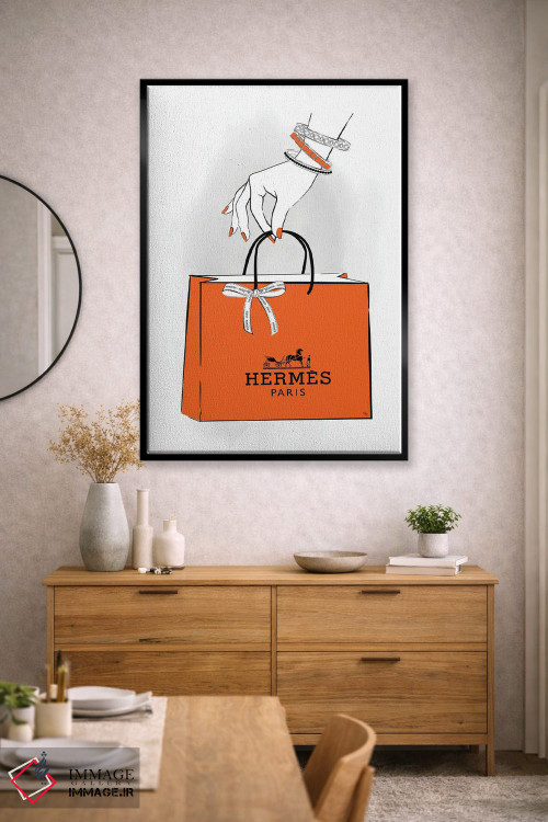 تابلو دکوراتیو دست هرمس اثر مارتینا پاولوا - D2B