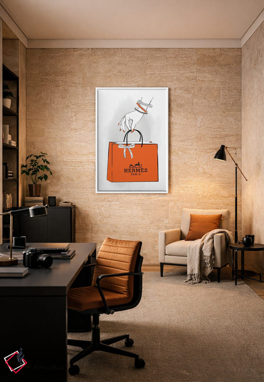 تابلو دکوراتیو دست هرمس اثر مارتینا پاولوا - D4W