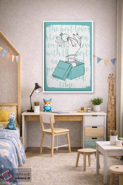 تابلو دکوراتیو تیفانی، من قبول می کنم اثر مارتینا پاولوا - D1W