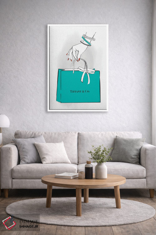 تابلو دکوراتیو دست تیفانی اثر مارتینا پاولوا - D1W