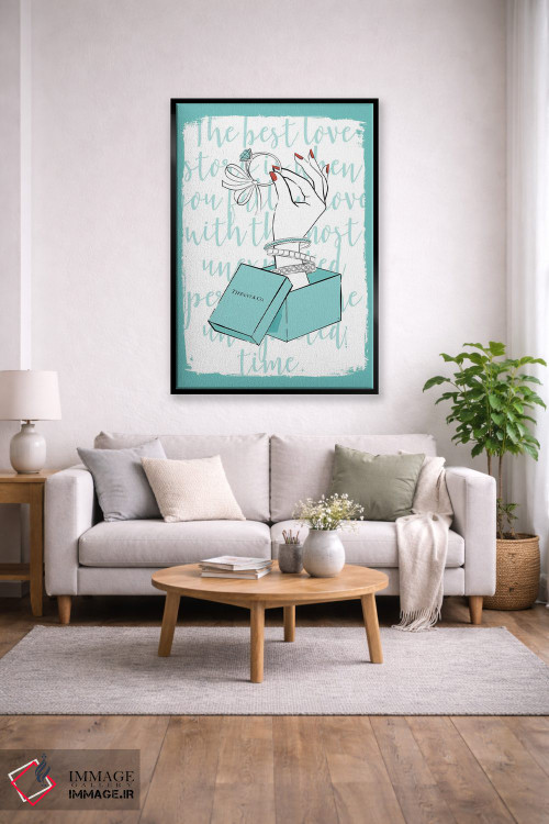 تابلو دکوراتیو تیفانی، من قبول می کنم اثر مارتینا پاولوا - D2B