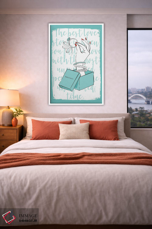 تابلو دکوراتیو تیفانی، من قبول می کنم اثر مارتینا پاولوا - D3W