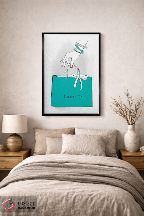 تابلو دکوراتیو دست تیفانی اثر مارتینا پاولوا - D3B