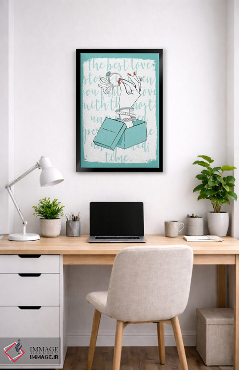 تابلو دکوراتیو تیفانی، من قبول می کنم اثر مارتینا پاولوا - D6B