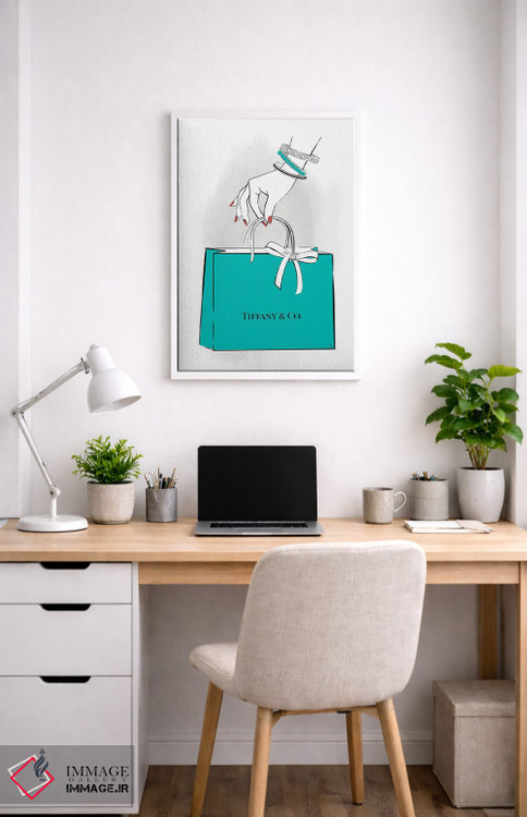 تابلو دکوراتیو دست تیفانی اثر مارتینا پاولوا - D5W