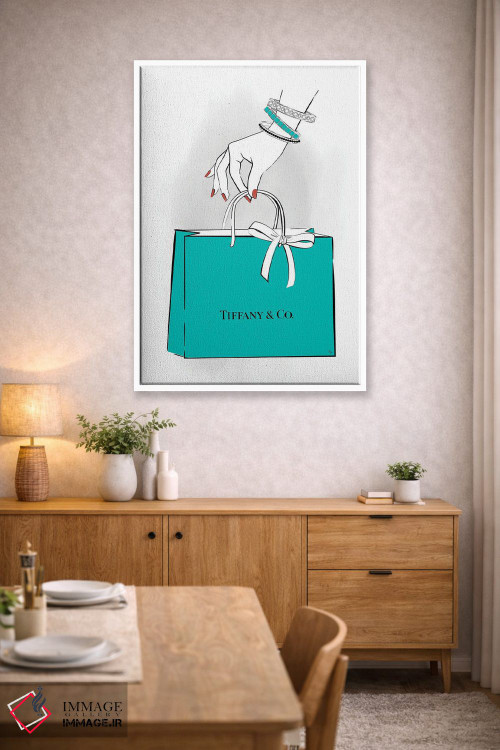 تابلو دکوراتیو دست تیفانی اثر مارتینا پاولوا - D6W