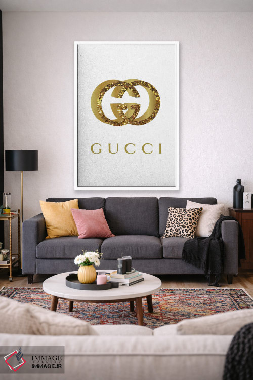 تابلو دکوراتیو طلای گوچی اثر مارتینا پاولوا - D1W