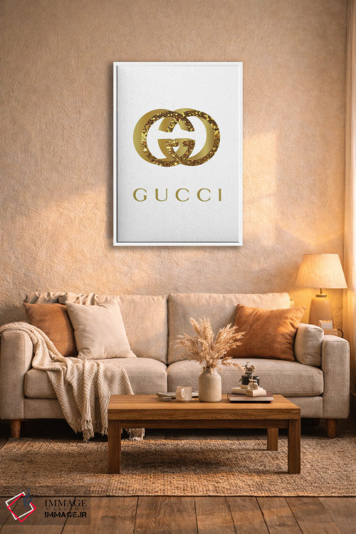 تابلو دکوراتیو طلای گوچی اثر مارتینا پاولوا - D4W