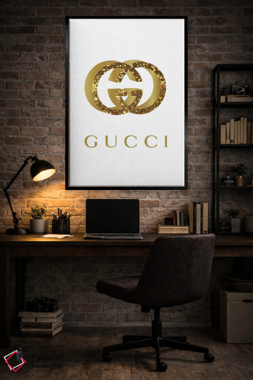 تابلو دکوراتیو طلای گوچی اثر مارتینا پاولوا - D6B