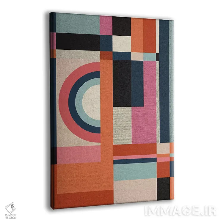 تابلو انتزاعی گرافیک ۶ اثر سوزانا پاز - نمای پرسپکتیو محصول