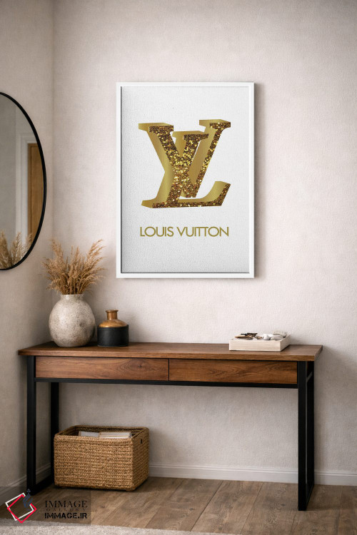 تابلو دکوراتیو طلای لوی ویتون اثر مارتینا پاولوا - D2W