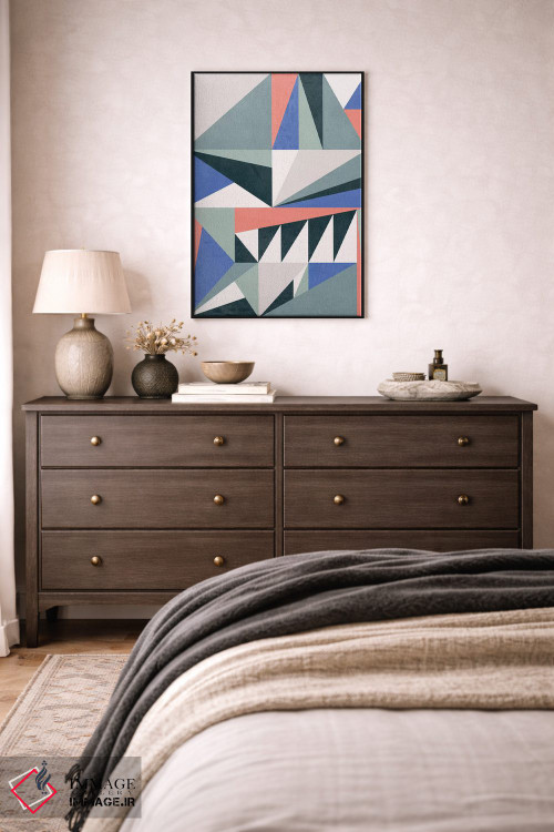 تابلو مینیمال ناحیه ۴ اثر سوزانا پاز - D3B