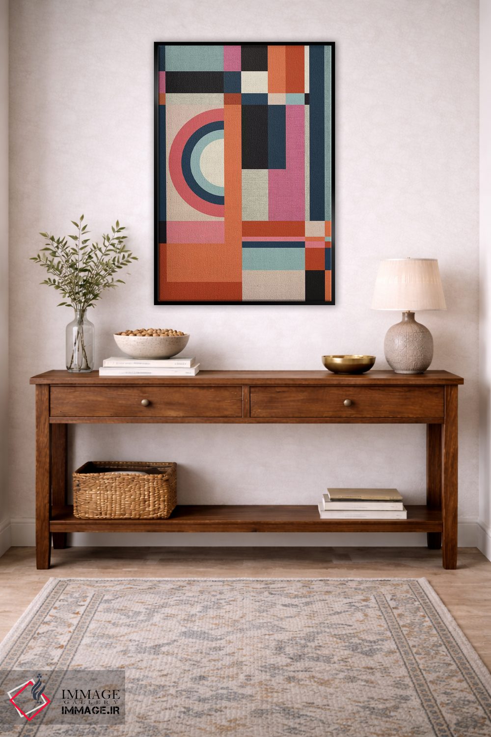 تابلو انتزاعی گرافیک ۶ اثر سوزانا پاز - D2B