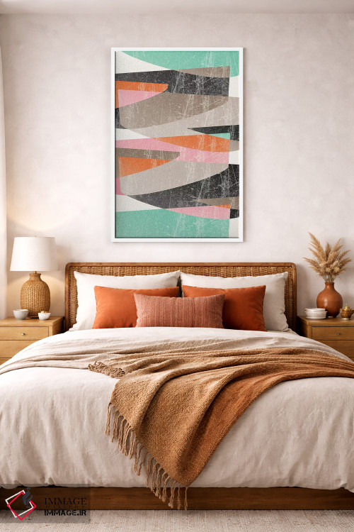 تابلو انتزاعی تکه ها ۱۱ اثر سوزانا پاز - D4W