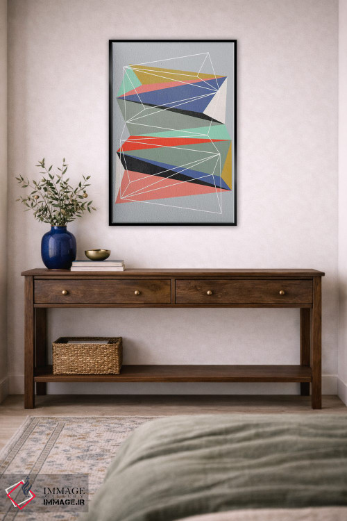 تابلو انتزاعی ناحیه ۳ اثر سوزانا پاز - D4B