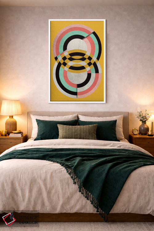 تابلو انتزاعی گرافیک ۷ اثر سوزانا پاز - D1W