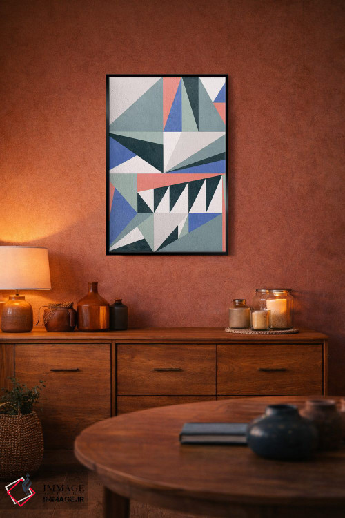 تابلو مینیمال ناحیه ۴ اثر سوزانا پاز - D5B