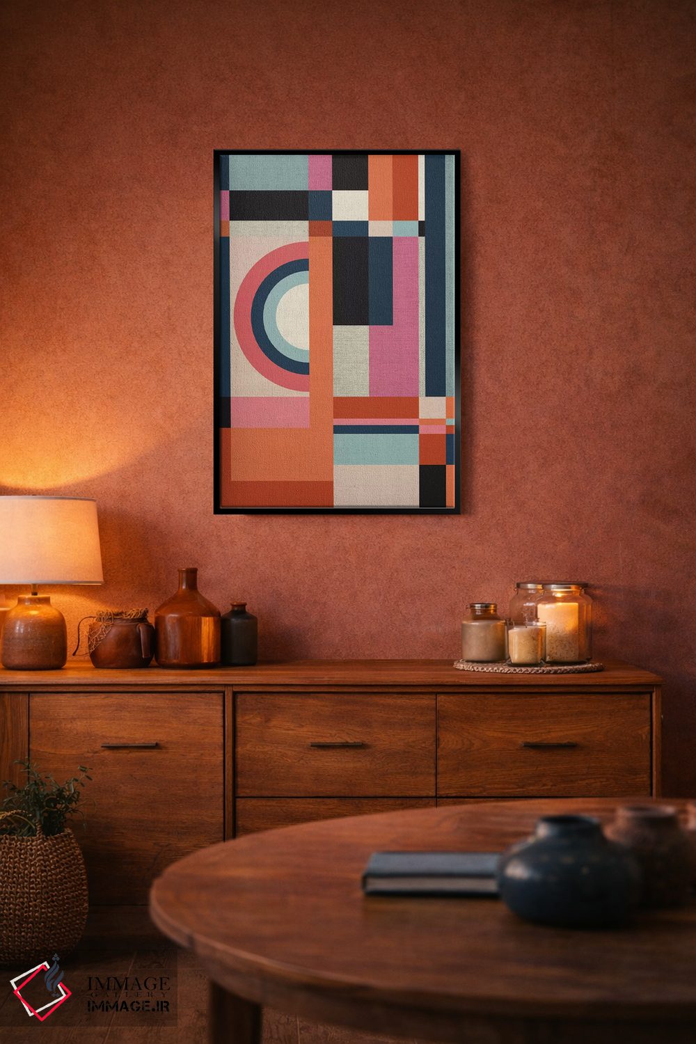 تابلو انتزاعی گرافیک ۶ اثر سوزانا پاز - D4B