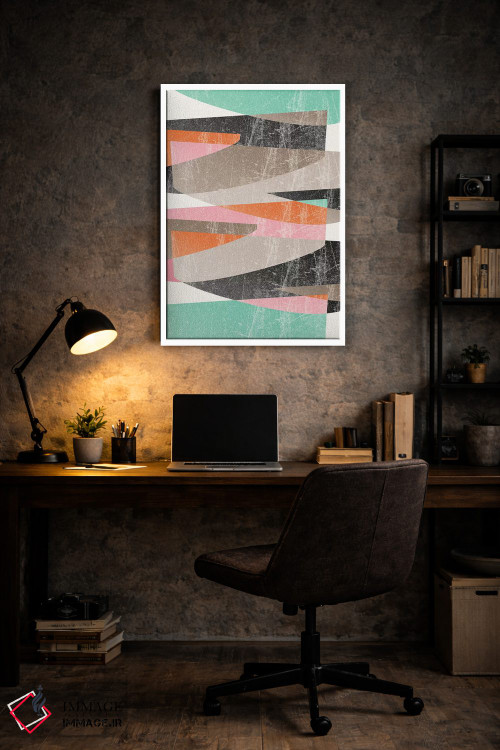 تابلو انتزاعی تکه ها ۱۱ اثر سوزانا پاز - D6W