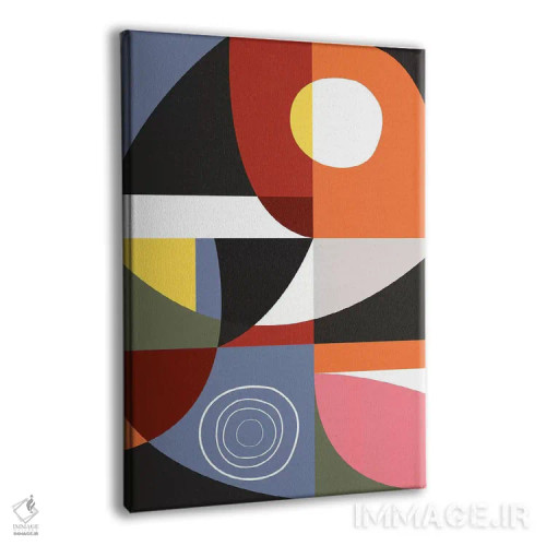 تابلو انتزاعی درون یاب ۱ اثر سوزانا پاز - نمای پرسپکتیو محصول