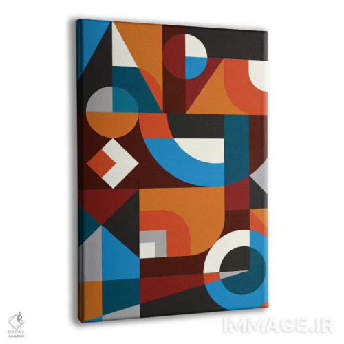 تابلو انتزاعی درون یاب ۲ اثر سوزانا پاز - نمای پرسپکتیو محصول