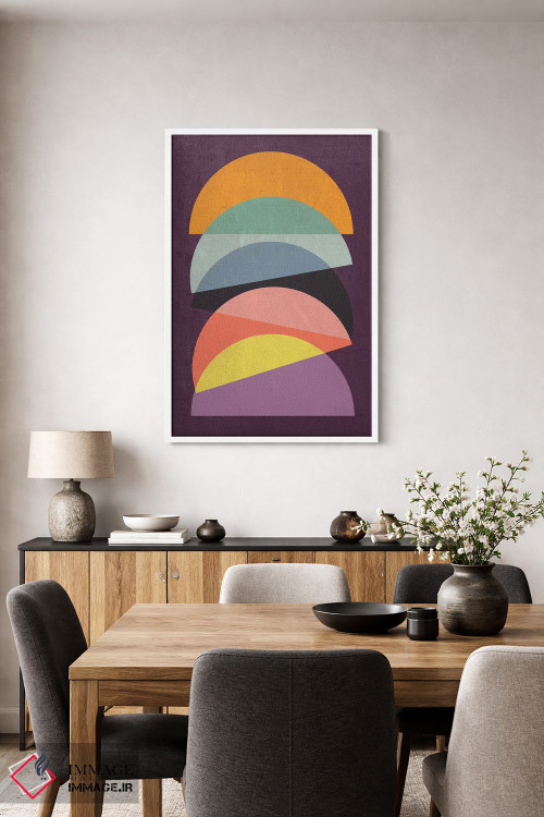 تابلو مینیمال تعادل ۲ اثر سوزانا پاز - D4W