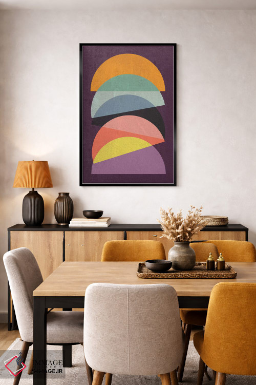 تابلو مینیمال تعادل ۲ اثر سوزانا پاز - D5B