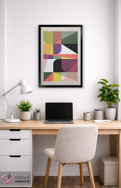 تابلو انتزاعی گرافیک شماره ۱۰ اثر سوزانا پاز - D4B