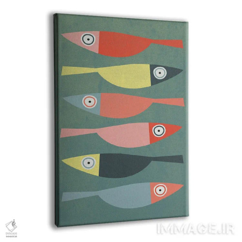 تابلو مدرن کاردومه اثر سوزانا پاز - نمای پرسپکتیو محصول