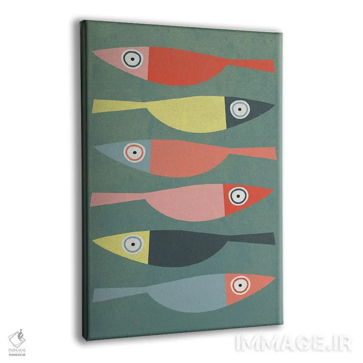 تابلو مدرن کاردومه اثر سوزانا پاز - نمای پرسپکتیو محصول