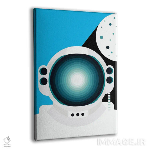 تابلو مدرن آستروپاپ اثر سوزانا پاز - نمای پرسپکتیو محصول