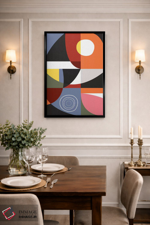 تابلو انتزاعی درون یاب ۱ اثر سوزانا پاز - D1B