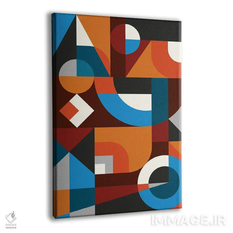 تابلو انتزاعی درون یاب ۲ اثر سوزانا پاز - نمای پرسپکتیو محصول