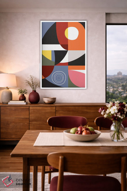 تابلو انتزاعی درون یاب ۱ اثر سوزانا پاز - D3W