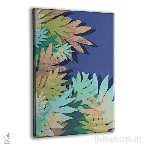 تابلو مدرن اقیانوسیه ها اثر سوزانا پاز - نمای پرسپکتیو محصول