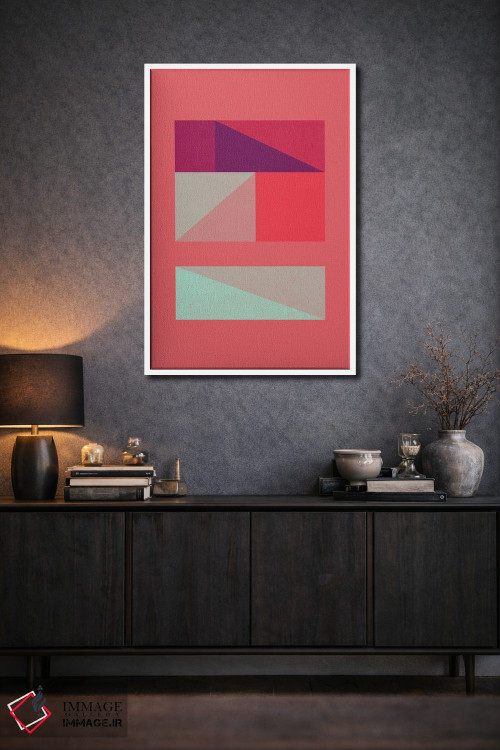 تابلو مینیمال سه تکه ۳ اثر سوزانا پاز - D1W