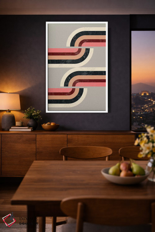 تابلو انتزاعی مسیر اثر سوزانا پاز - D3W