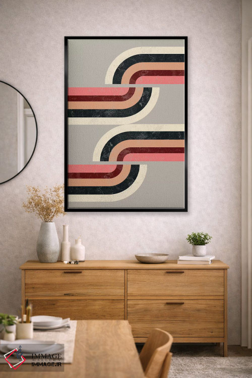 تابلو انتزاعی مسیر اثر سوزانا پاز - D2B