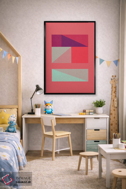 تابلو مینیمال سه تکه ۳ اثر سوزانا پاز - D2B